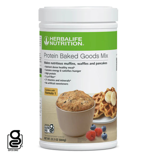 Protein Baked Goods Mix – Nutritious Muffins, Waffles & Pancakes with 15 g Protein per Serving