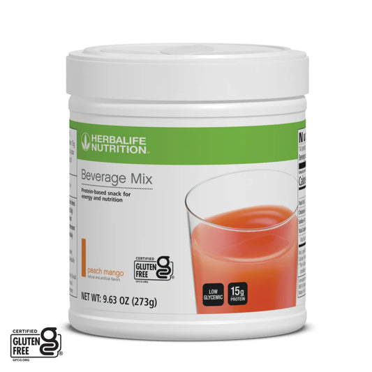 Peach Mango Protein Beverage Mix – 9.63 oz | 15g Protein, Sugar-Free, Fruity Energy Drink for Hunger Control & Lean Muscle Support
