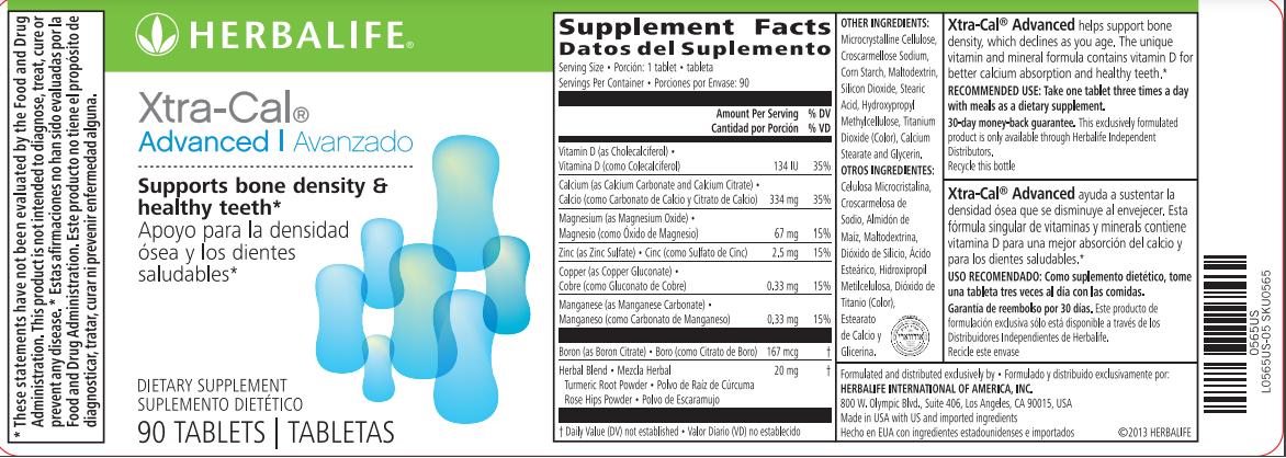 Xtra-Cal® Advanced: Comprehensive Bone Health Support with Calcium & Vitamin D – 90 Tablets