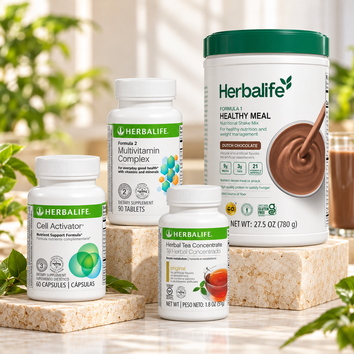 Herbalife QuickStart Weight Management Kit – Dutch Chocolate Flavor